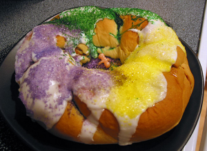 King Cake for Mardi Gras in New Orleans King Cake for Mardi Gras in New Orleans