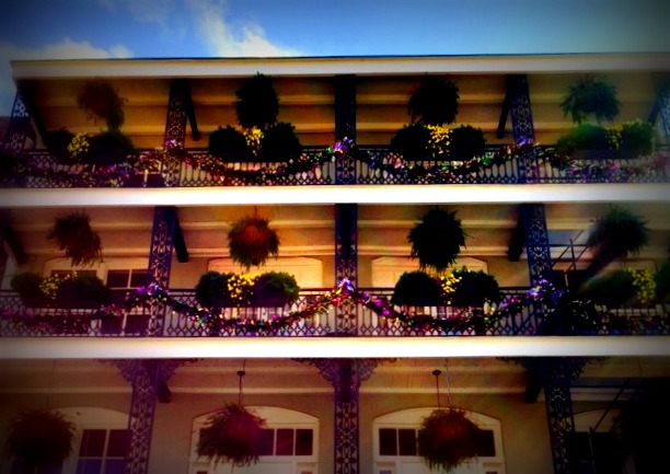 balcony decorations bienville house