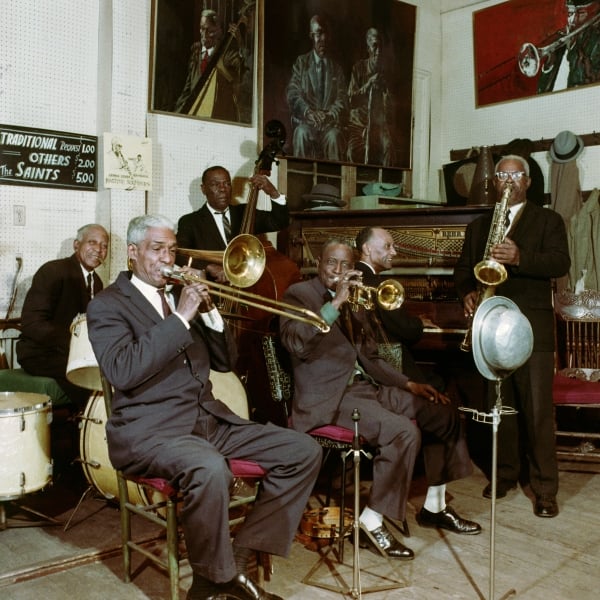 Jazz band , New Orleans , Louisiana , USA