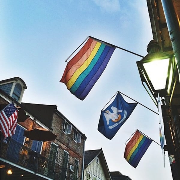 New Orleans has a long history of supporting the Gay Pride Culture.